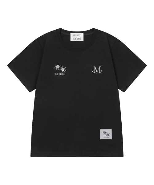 MUCENT X COIRIS SIGNATURE LOGO MIX HALF T (2COLOR)