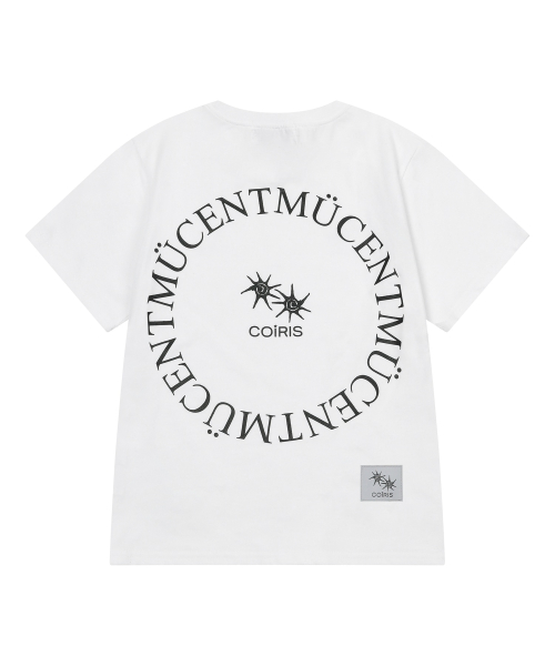 MUCENT X COIRIS SIGNATURE LOGO MIX HALF T (2COLOR)
