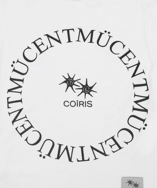 MUCENT X COIRIS SIGNATURE LOGO MIX HALF T (2COLOR)