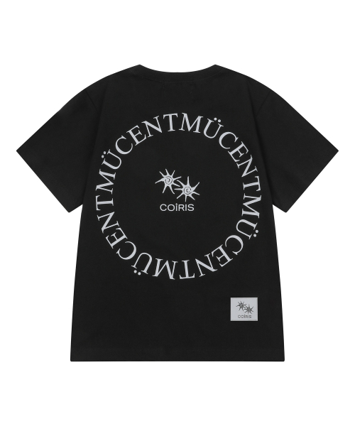 MUCENT X COIRIS SIGNATURE LOGO MIX HALF T (2COLOR)