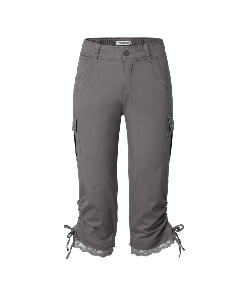 LACE CORSET CAPRI PT PLUM GREY