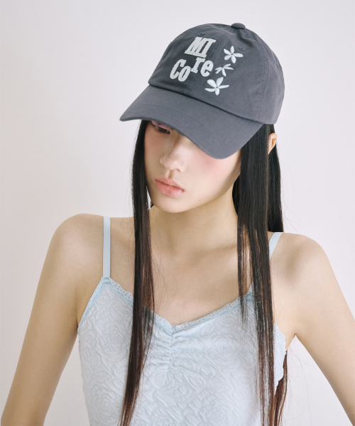 CALI BALL CAP CHARCOAL