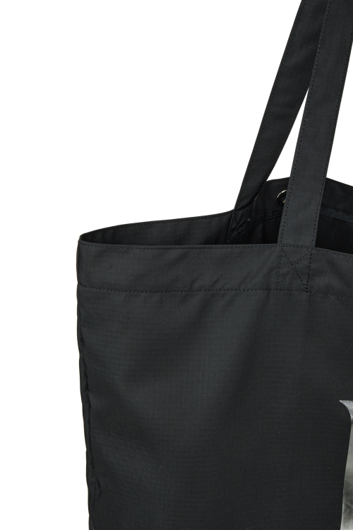 POINT LOGO SHOULDER BIG BAG IN BLACK