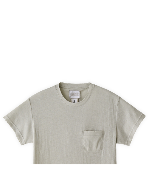 Zen pocket t-shirts in smoke