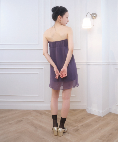 LOLA MINI DRESS PURPLE