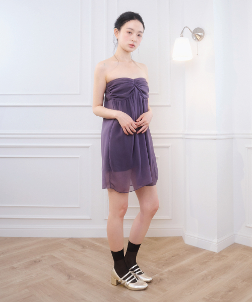 LOLA MINI DRESS PURPLE