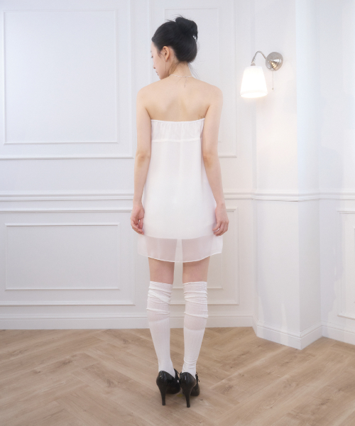 LOLA MINI DRESS WHITE