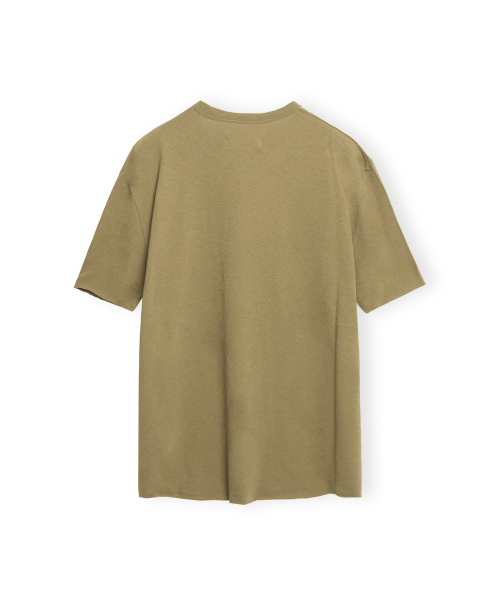 Cut Off Half Sleeve, Khaki