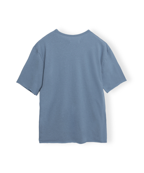 Cut Off Half Sleeve, Blue