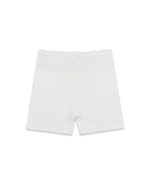 Lace Sagging Shorts (2color)_White