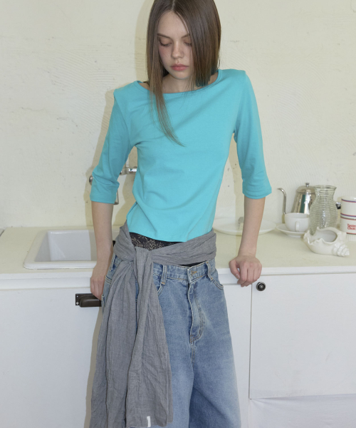Cotton Pleated Long Scarf_3color