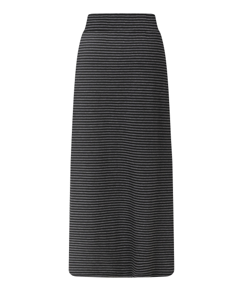 LAMU MELTING STRIPE LONG SKIRT
