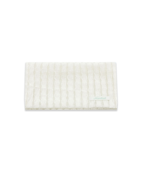 Crinkle Lace Wide Hair Bandana (2color)_Ivory