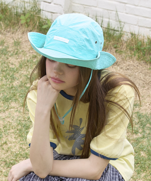 Waterproof Safari Bucket Hat (2color)_Teal