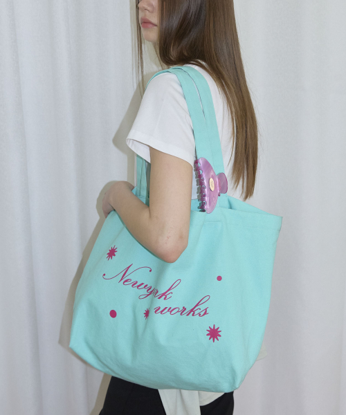 Newyorkworks Big Eco Bag (2color)_Mint