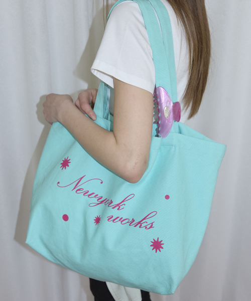 Newyorkworks Big Eco Bag (2color)_Mint