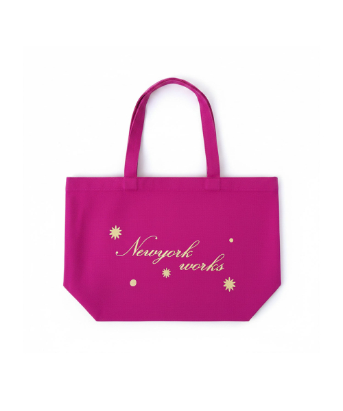 Newyorkworks Big Eco Bag (2color)_Hot Pink