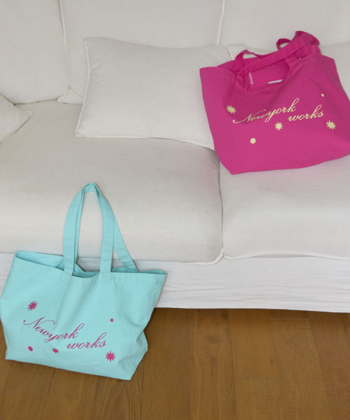 Newyorkworks Big Eco Bag (2color)_Hot Pink