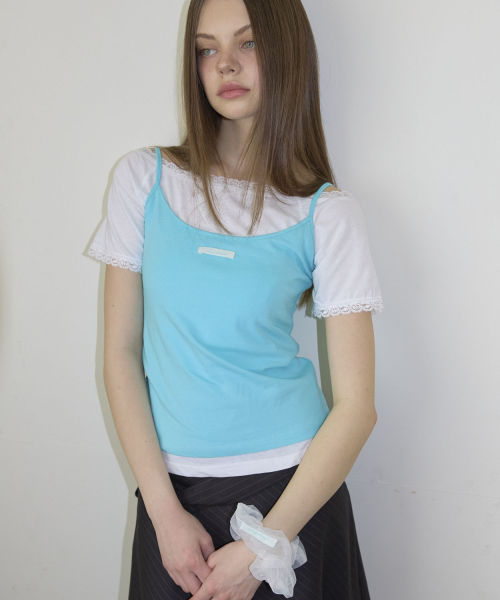 Color Daily Strap Sleeveless (5color)_Blue