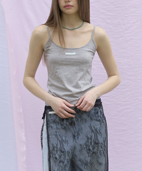 Color Daily Strap Sleeveless (5color)_Gray