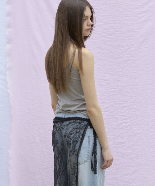 Color Daily Strap Sleeveless (5color)_Gray