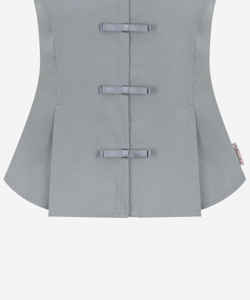 Bebe Ribbon Frill Blouse(3colors)