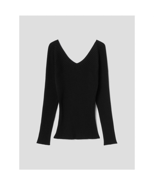 Delia Knit Top Black (TA6151A035)