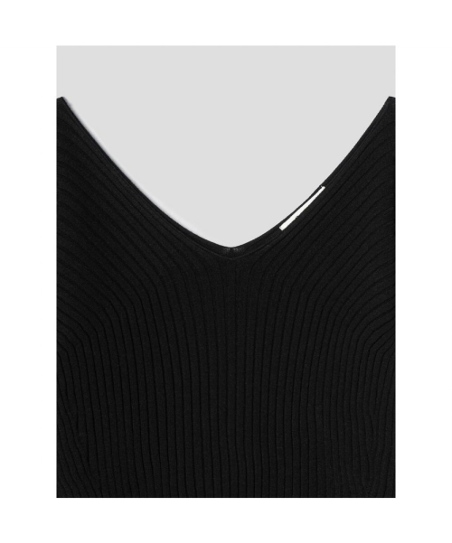 Delia Knit Top Black (TA6151A035)