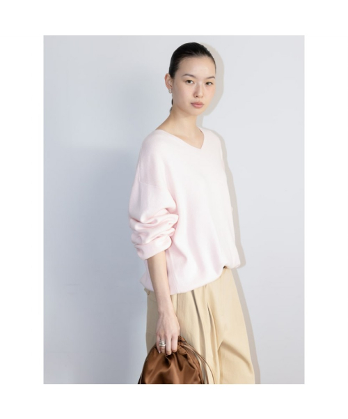 Aperture Boxy Knit Top Pink (TA6251A04X)