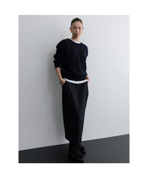 Cargo Wool Skirt Black (TA5X27A035)