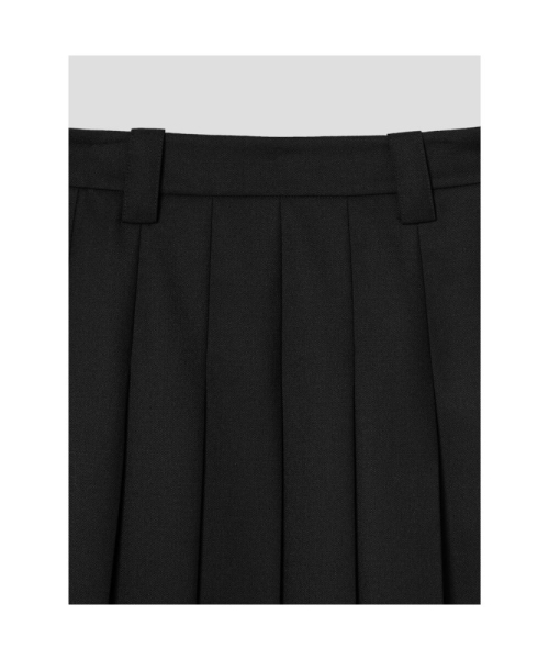 30s Pleated Skirt Black (TA6127A015)