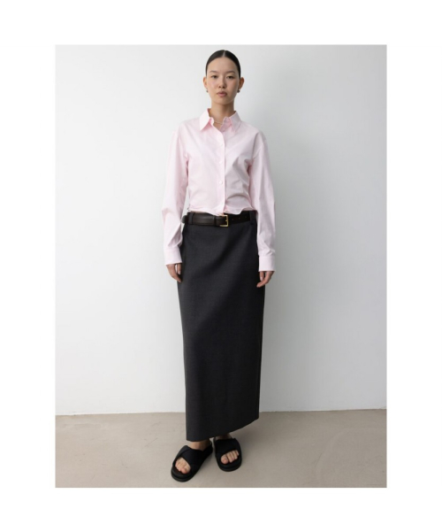 Troia H Line Skirt Grey (TA6127A043)
