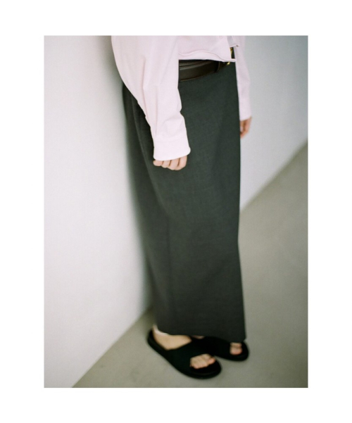 Troia H Line Skirt Grey (TA6127A043)