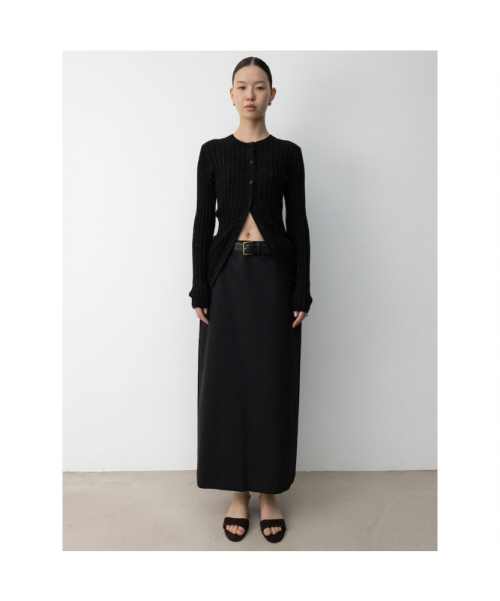 Troia H Line Skirt Black (TA6127A045)