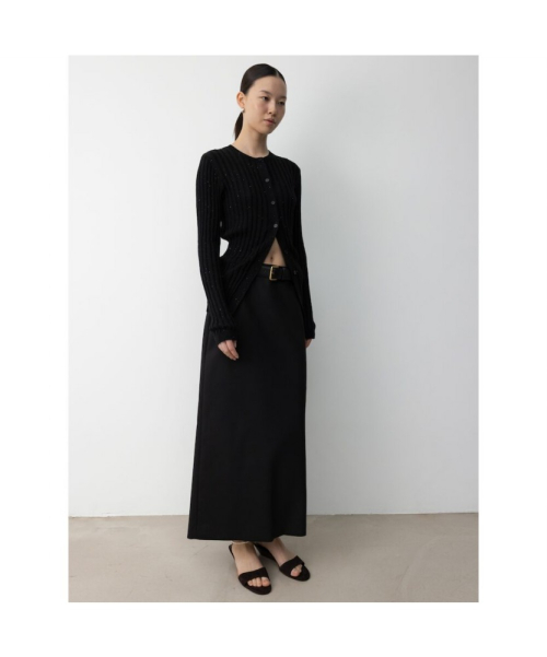 Troia H Line Skirt Black (TA6127A045)
