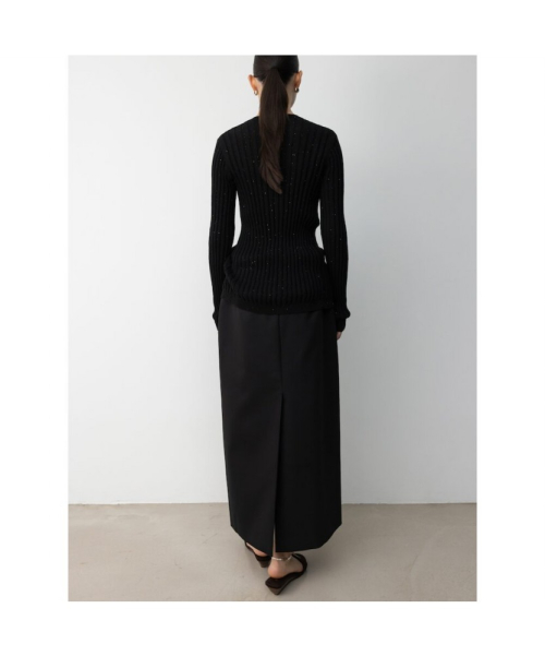 Troia H Line Skirt Black (TA6127A045)