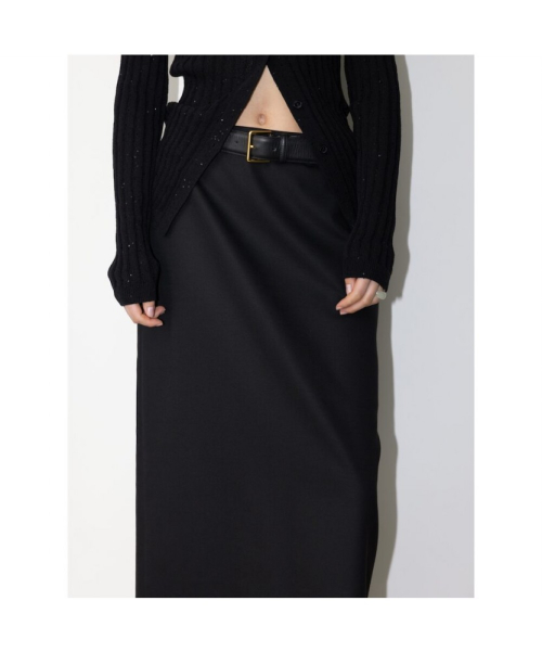 Troia H Line Skirt Black (TA6127A045)
