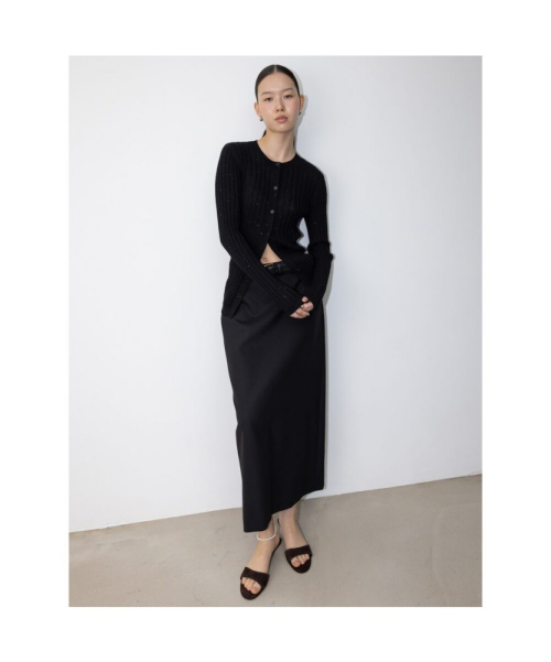 Troia H Line Skirt Black (TA6127A045)