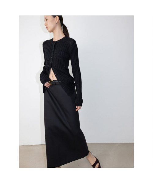 Troia H Line Skirt Black (TA6127A045)