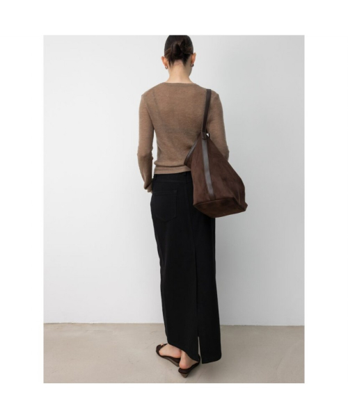 60s H Line Denim Skirt Black (TA6227A095)