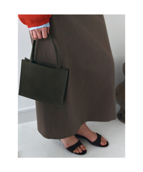 Classic H Line Skirt Brown (TA6227A02D)