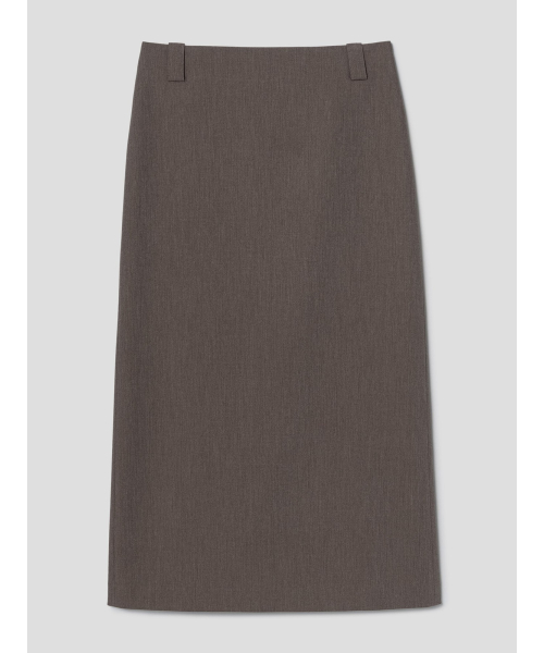 Classic H Line Skirt Brown (TA6227A02D)
