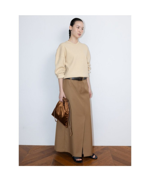 CharlieLong Skirt Beige (TA6227A07A)