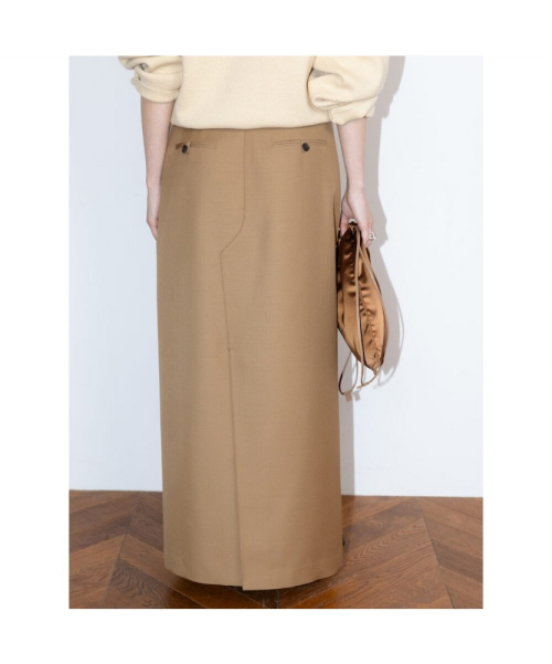 CharlieLong Skirt Beige (TA6227A07A)
