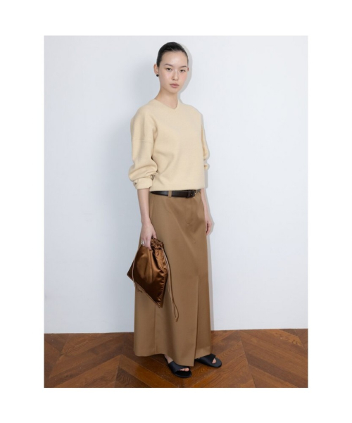 CharlieLong Skirt Beige (TA6227A07A)
