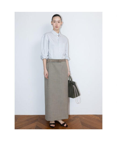 90S Jo H Line Skirt Beige (TA6227A10A)