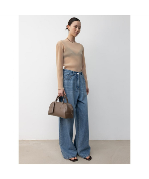 Teana Pleated Top Beige (TA6241A02A)