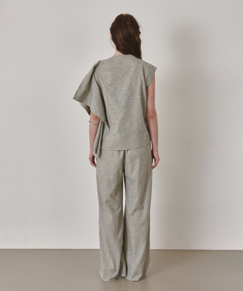 TIDI DRAWSTRING PANTS (MONO PATTERN)