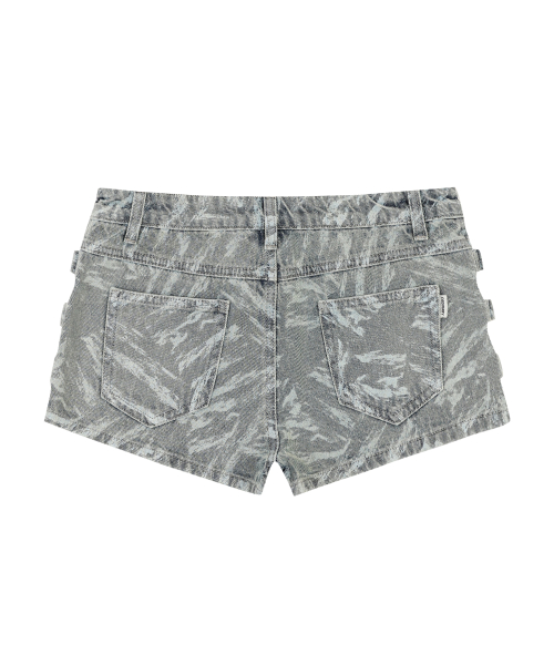 MICRO DENIM SHORTS [BLUE]