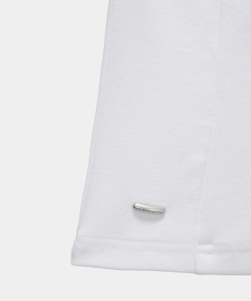 Shirring Eyelet Bolero Top (White)